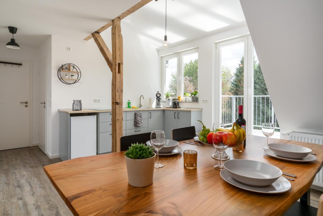 Appartement Cassel Lofts - Stilvolles Loft Im Gruenen Mit Balkon Nahe Vw-Werk Extérieur photo